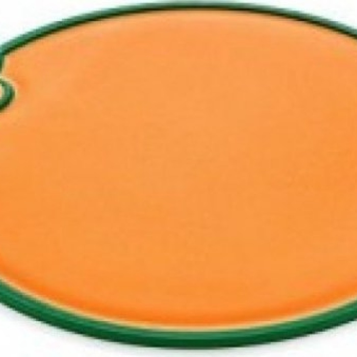 Biyomak® Portakal Figürlü Kaydırmaz Kesme Tahtası Doğrama Panosu