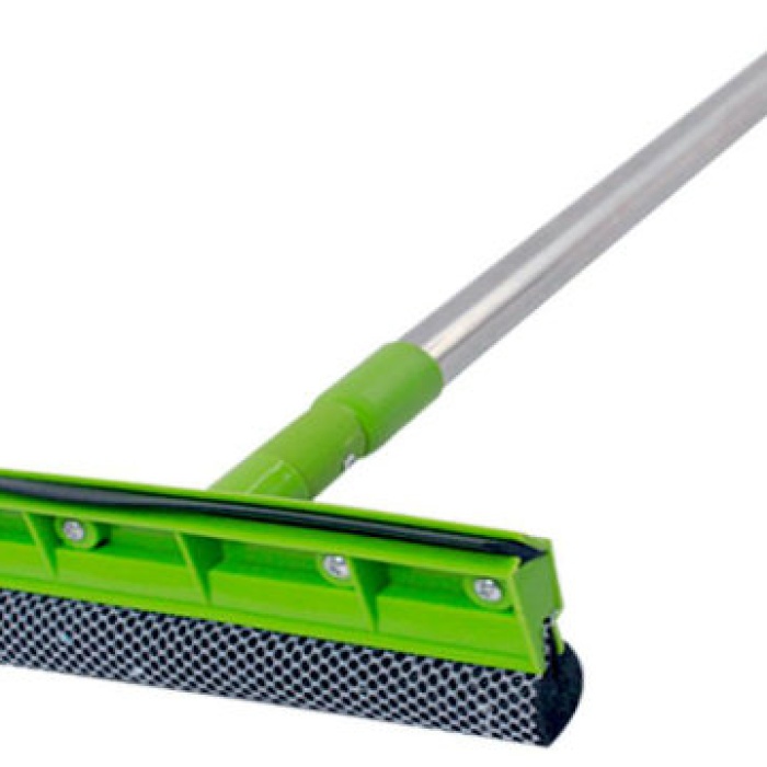 Biyomak® Teleskopik Çekçekli Cam Silme Aparatı Uzun