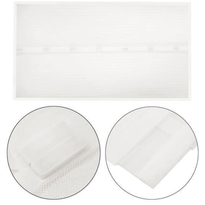 Biyomak® Pratik Manyetik Mıknatıslı Beyaz Kapı Pencere Sinekliği Tülü 90 x 210 cm
