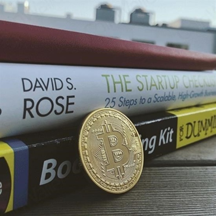 Biyomak® Bitcoin Madeni Hatıra Parası Madeni Bitcoin Hediye Sikke Para