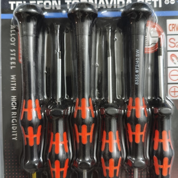 6 Parça Saatçi ve Telefoncu Onarım Tornavida Seti Hassas Tornavida Seti