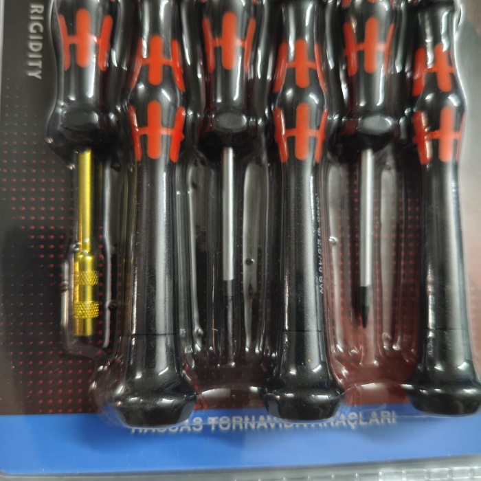 6 Parça Saatçi ve Telefoncu Onarım Tornavida Seti Hassas Tornavida Seti