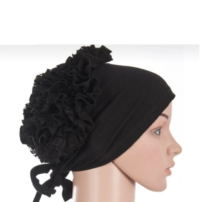 Bone Dikişli Fırfırlı Bone Bandana (5li Paket)