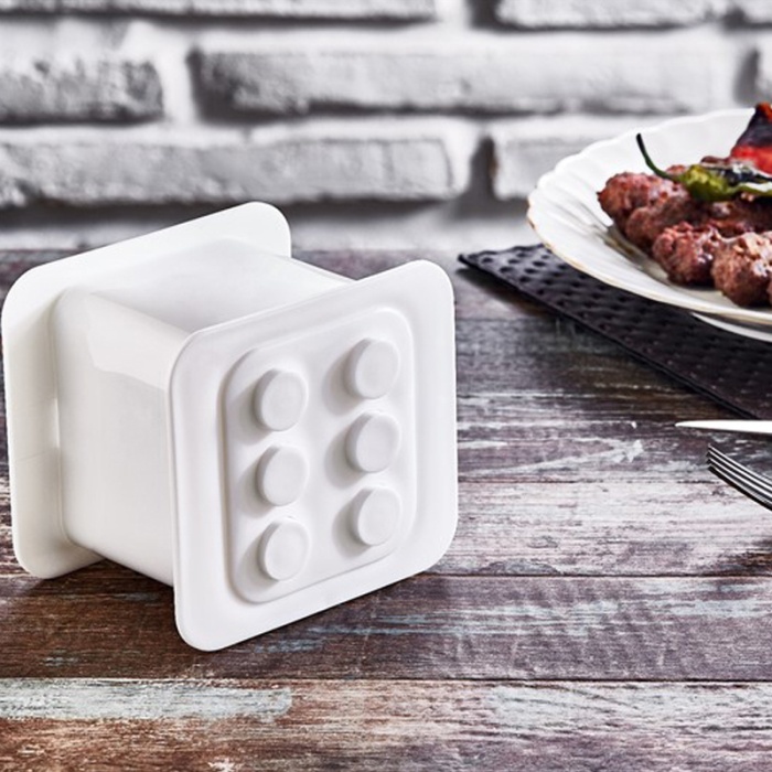 Tekirdağ Köfte Kalıbı 6 Bölmeli Pratik Tekirdağ Köfte Kalıbı