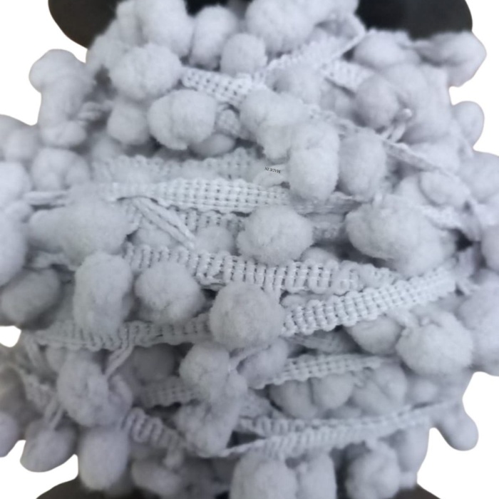 ® Sıralı Ponpon 1 Metre Yeşil