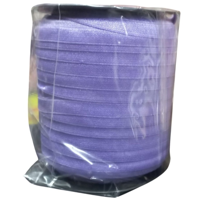 ® Çamaşır Lastiği Düz 1 cm  75 Metre 1 Top Lila