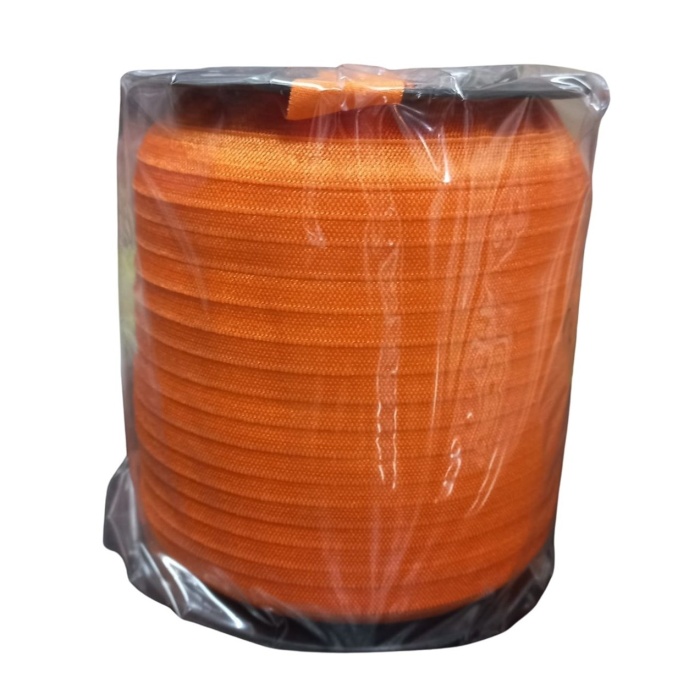 ® Çamaşır Lastiği Düz 1 cm  75 Metre 1 Top Turuncu