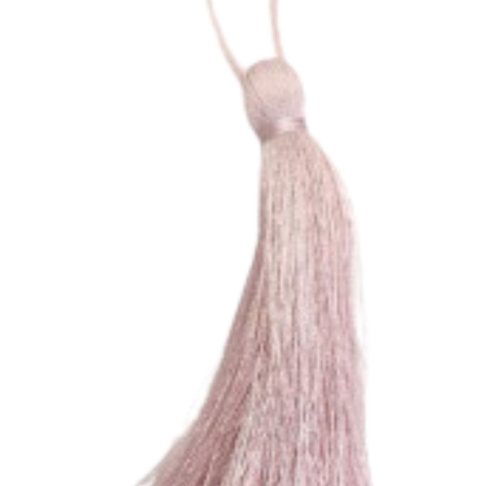 ® Püskül Tekli 10 cm 1 Adet Toz Pembe