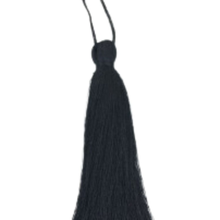 ® Püskül Tekli 5 cm 1 Adet Siyah