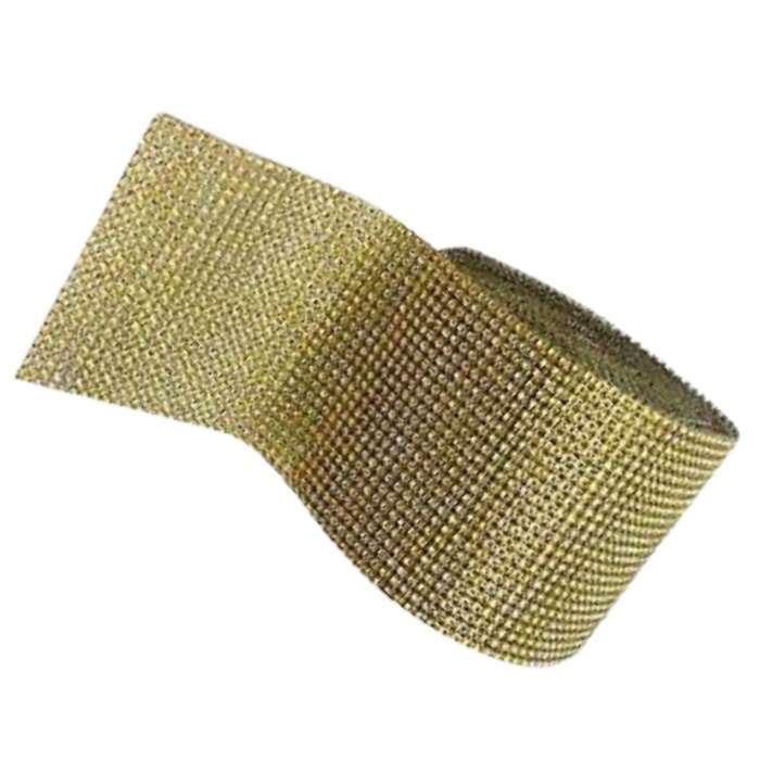 ® Sıralı Taş Şerit 24lü Altın 1 Metre