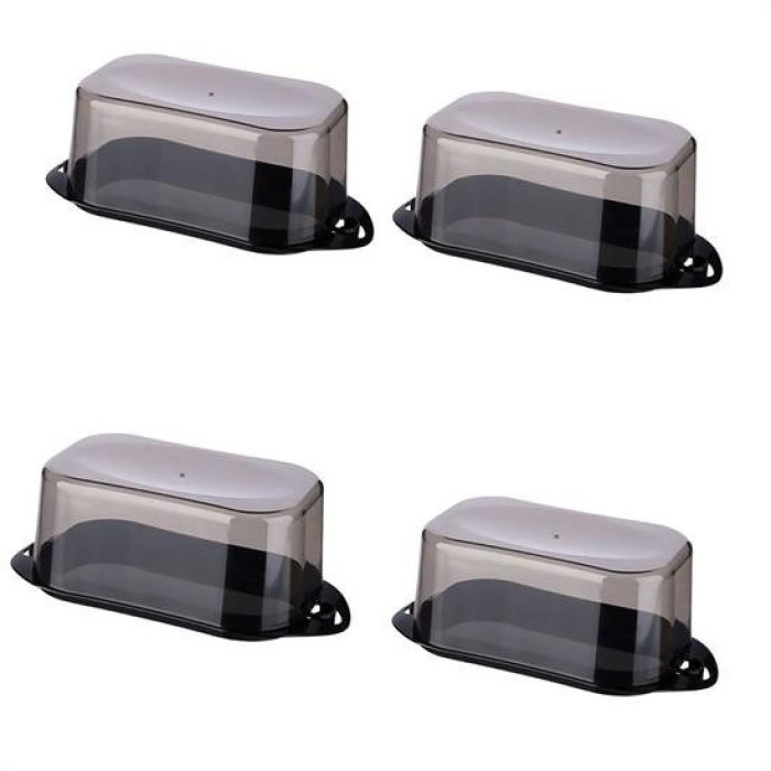 ®  Kilitli Plastik Kapaklı Kahvaltılık Tereyağlık Peynirlik Erzak Saklama Kabı Ap-9428