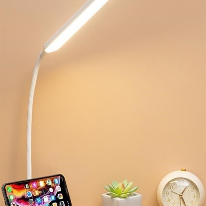 ®  İnce Uzun USBli Dokunmatik 3 Kademeli 360 Derece Özel Göz Korumalı led Lityum Masa Lambası