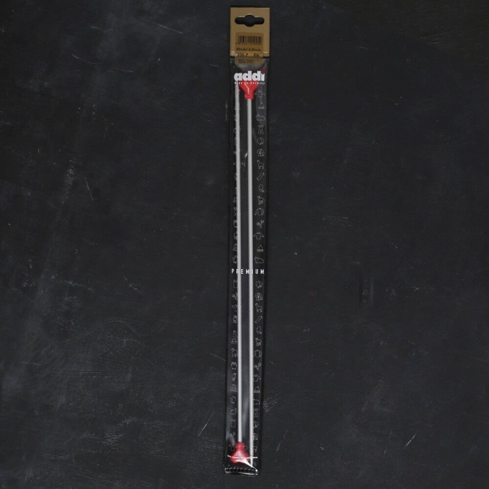 ® ADDI KALPLİ 4,5MM 40CM KLASİK ALÜMİNYUM ÖRGÜ ŞİŞİ