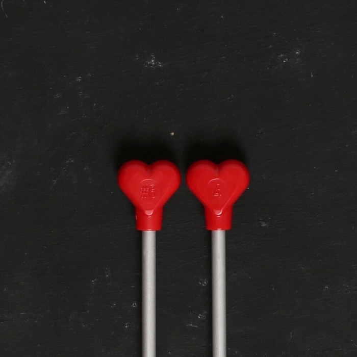 ® ADDI KALPLİ 4MM 40CM KLASİK ALÜMİNYUM ÖRGÜ ŞİŞİ -