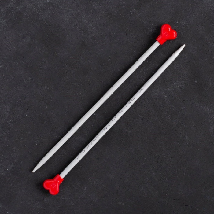 ® Addi Kalpli 5,5mm 20cm Klasik Alüminyum Örgü Şişi