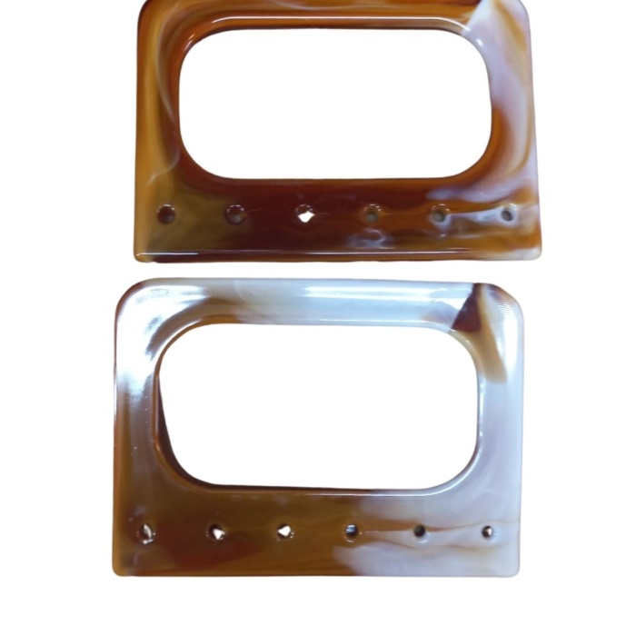 ® Çanta Sapı Akrilik Kare Delikli 12 cm