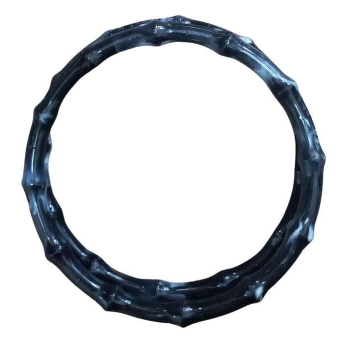 ® Çanta Sapı Akrilik Yuvarlak Siyah