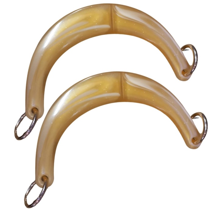 ® Çanta Sapı Ay Model Bal Rengi 17 cm