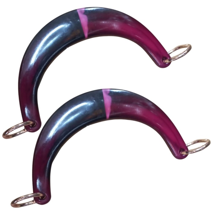 ® Çanta Sapı Ay Model Fuşya 17 cm