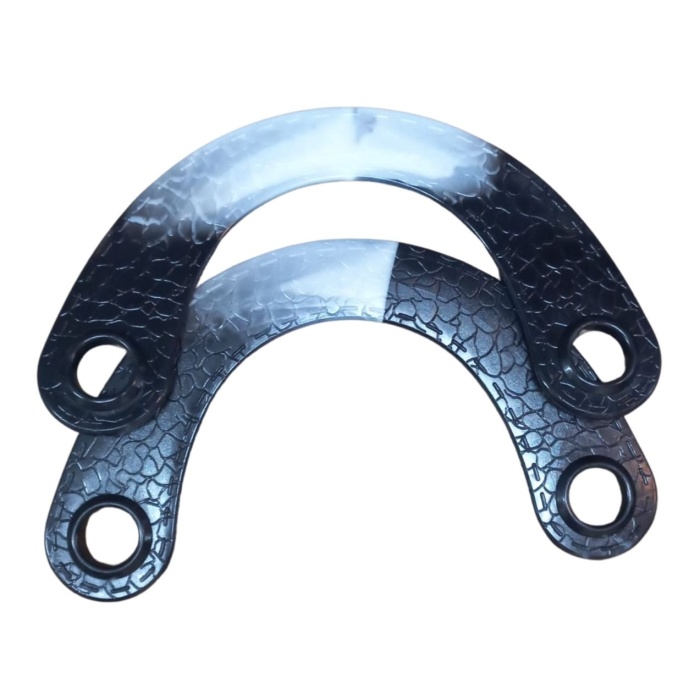 ® Çanta Sapı Ay Model Siyah Desenli 20 cm