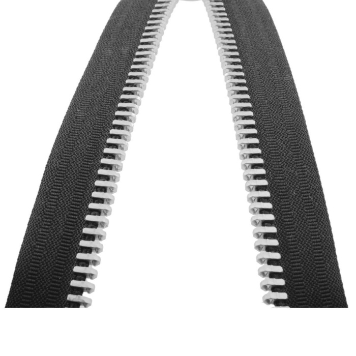 ® Demir Dişli Çanta Fermuarı en 3 cm Gri