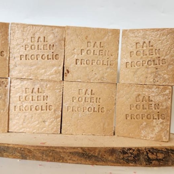 Biyomak® Doğal Üretim Sabunu Bal Polen Propolis 12li Set