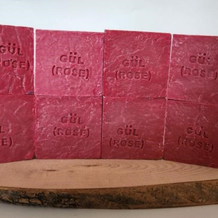 ® Doğal Üretim Sabunu Gül 12li Set