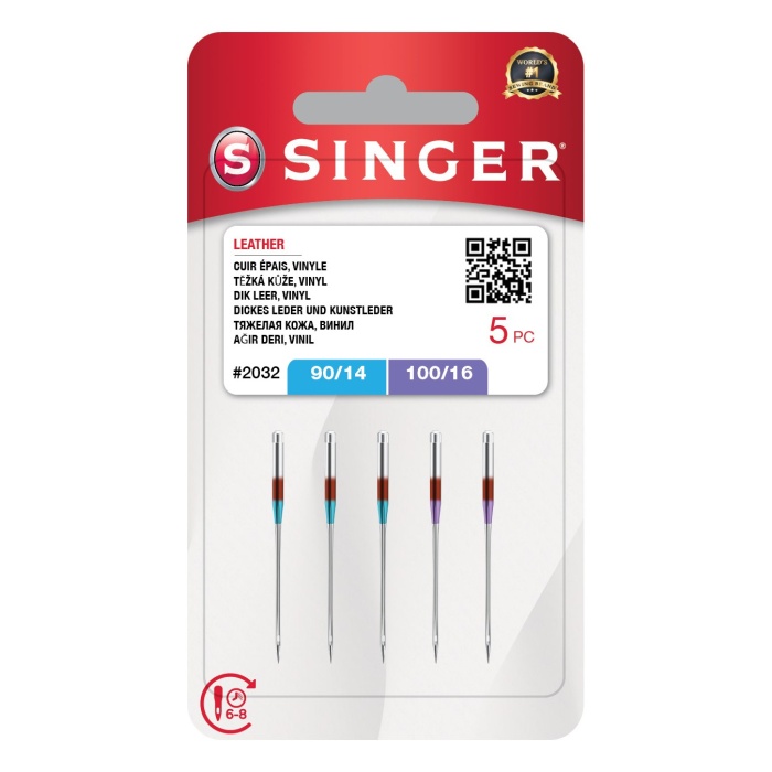 ® Deri İğnesi Karışık (5Li Blister)(3X14, 2X16 No.)