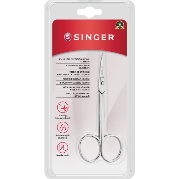 ® Kıvrık Uçlu Nakış Makası (4")