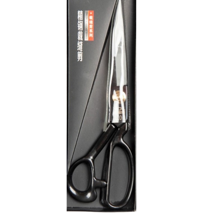 ® Terzi Makası Siyah Metal Saplı 10 Numara