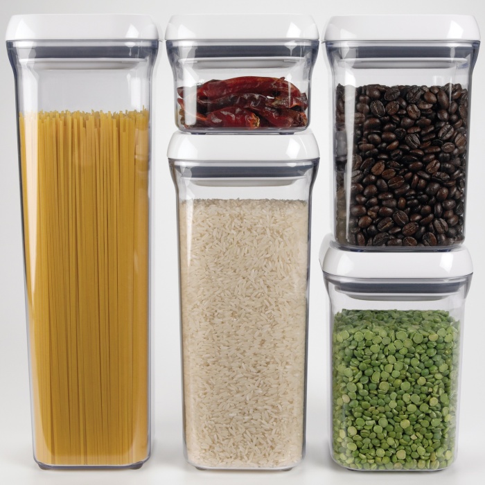 ® Vakumlu Kare Saklama Kabı - 1 litre