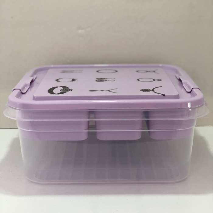 ® Takı Dikiş Kutusu Saklama Kabı Hobi Kutusu