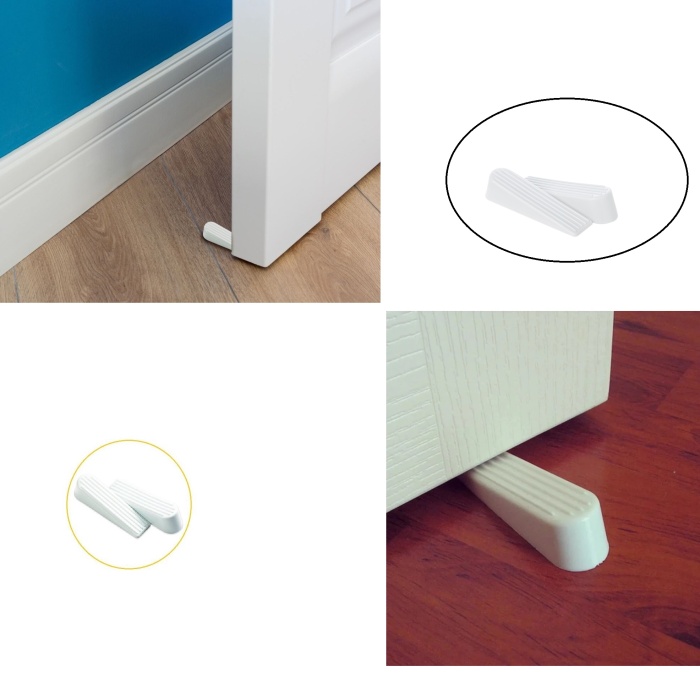® Kapı Stoperi - Kapı Altı Stoperi - Beyaz 2 Adet
