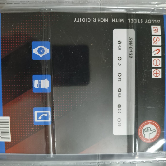 ® 6 Parça Saatçi ve Telefoncu Onarım Tornavida Seti Hassas Tornavida Seti