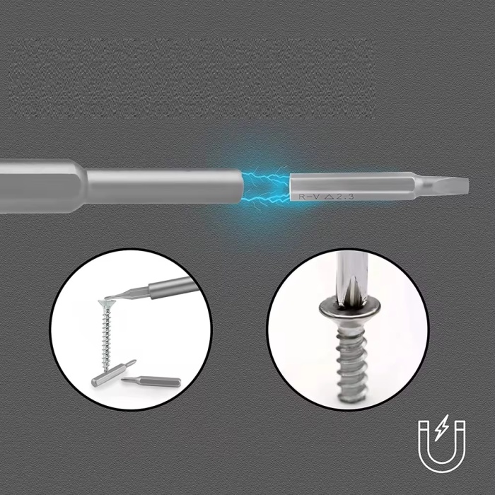 ® 25 Parça Çok Fonksiyonlu Hassas Tornavida Seti – Telefon Tablet Elektronik Tamir Tornavida Seti