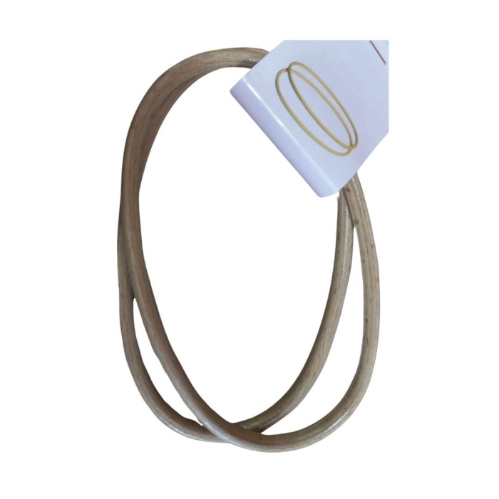 Biyomak® Tahta Çanta Sapı 17 cm Oval