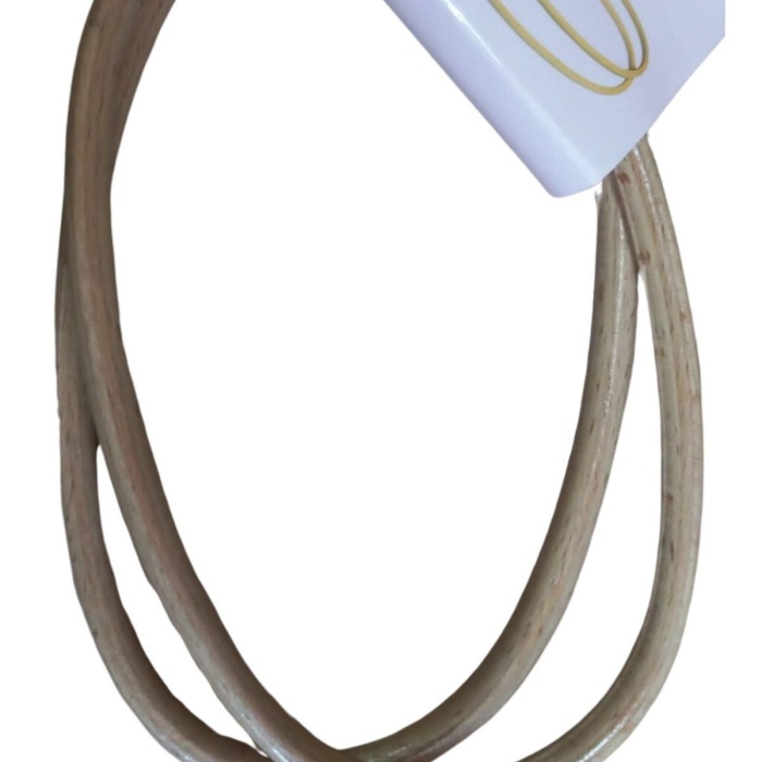 Biyomak® Tahta Çanta Sapı 17 cm Oval