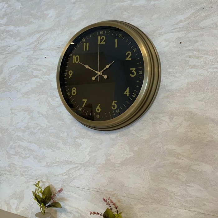 Biyomak® 40 Cm Eskitme Vintage Duvar Saati