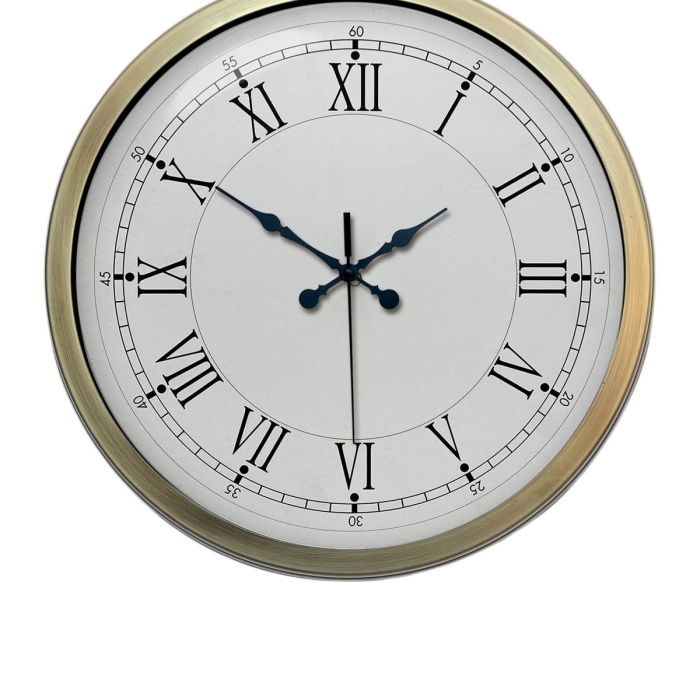 Biyomak® 40 Cm Eskitme Vintage Duvar Saati