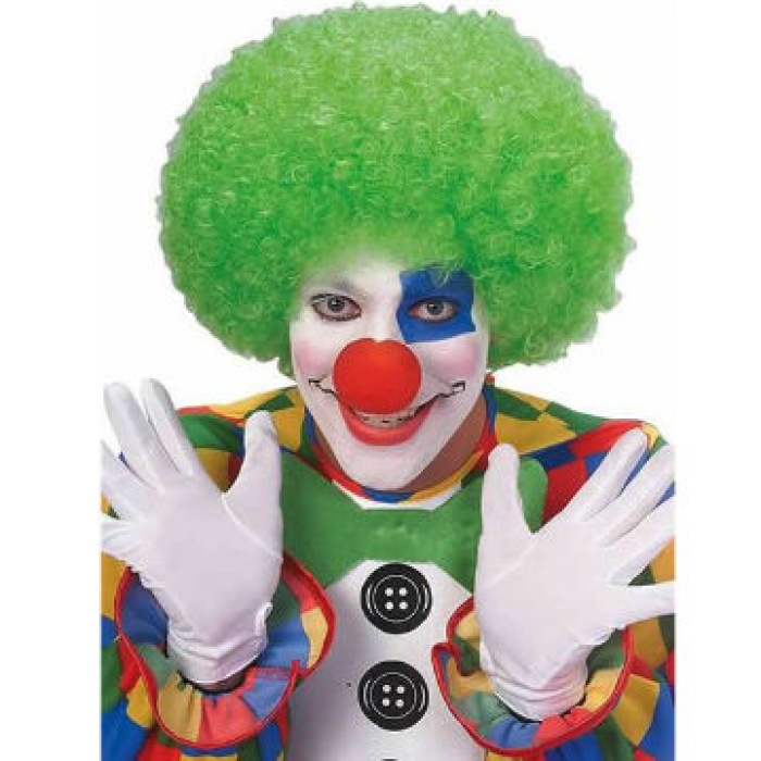 ® Kabarık Bonus Peruk Saç - Yeşil