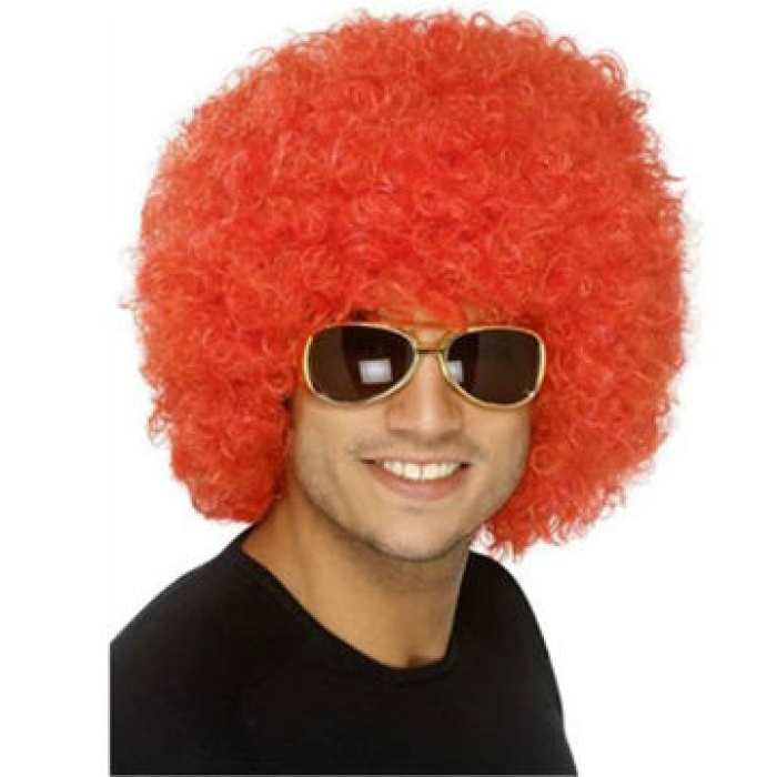® Kabarık Bonus Peruk Saç - Turuncu
