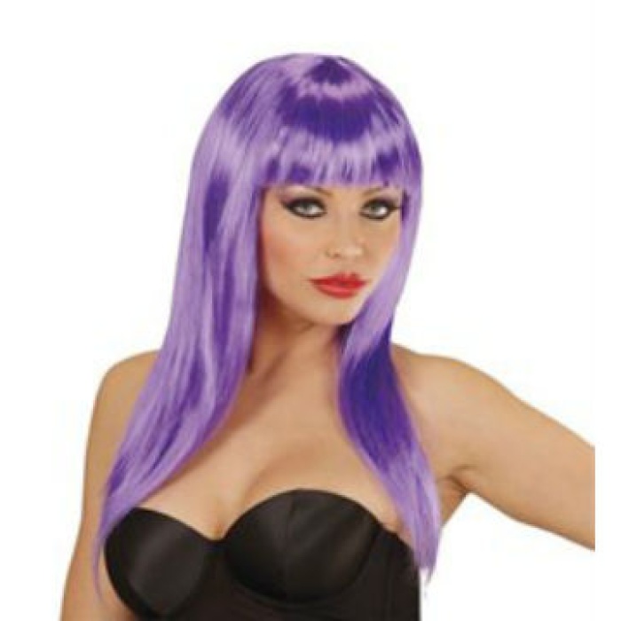 ® Uzun Peruk Saç - Mor