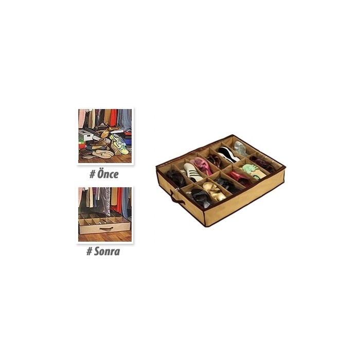 Biyomak® Portatif Ayakkabı Saklama Hurcu (Model 2)