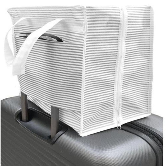 ® Ayakkabı SAKLAMA ve TAŞIMA Çantası (Çizgili Model) Shoe Tote