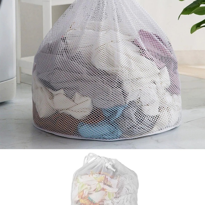 ® 3lü Yıkama File Seti - Ayakkabı Filesi-Plastik Aparatlı Sütyen Yıkama- Çamaşır Yıkama Filesi