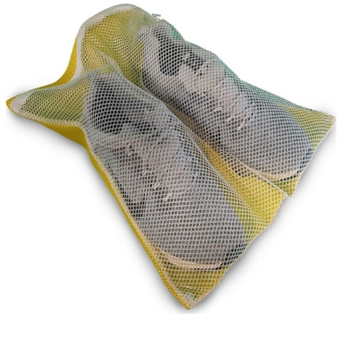 ® 3lü Yıkama File Seti - Ayakkabı Filesi-Plastik Aparatlı Sütyen Yıkama- Çamaşır Yıkama Filesi