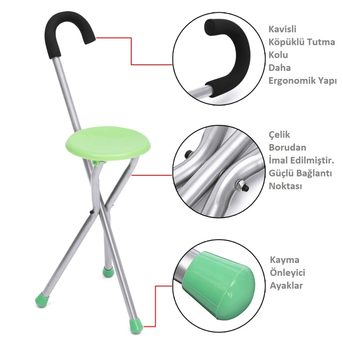 Biyomak® Baston Sandalye