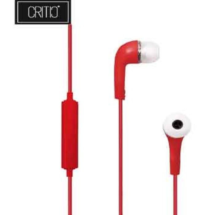 ® Critic J5 Kulakiçi Kulaklık Kırmızı