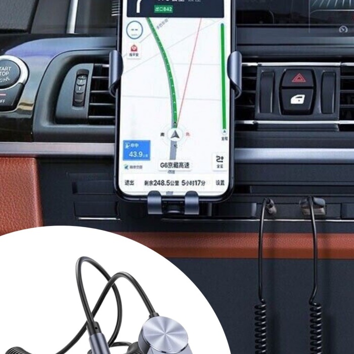 Biyomak® Araba için Bluetooth Aux Alıcısı Wireless Araç Kiti