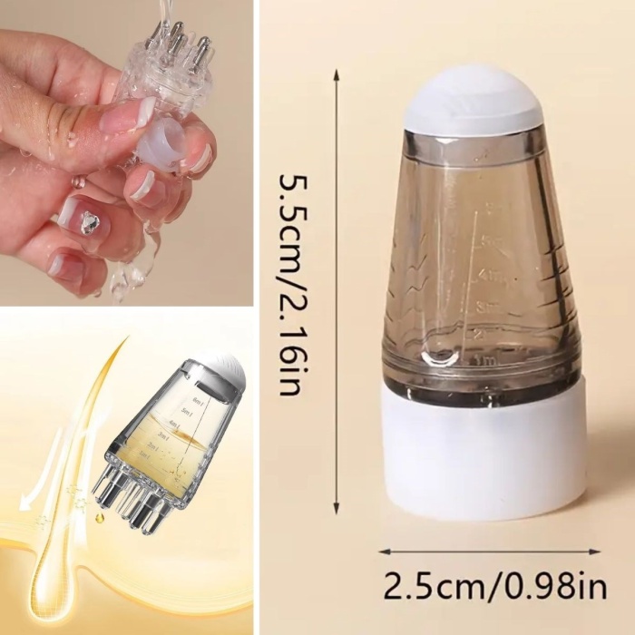 ® Mini Saç Derisi ve Cilt Bakım Serum Aplikatörü Saç Serum Şişesi